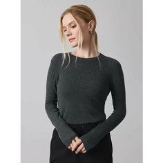 Джемпер JUST CLOTHES, размер 38, , темно-серый