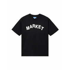 Футболка MARKET Garden, 1 шт., размер M, черный