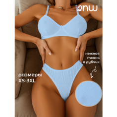 Комплект нижнего белья 2Night Wear, размер XL, голубой берилл