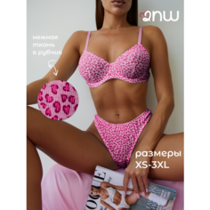 Комплект нижнего белья 2Night Wear, размер M, розово-коралловый