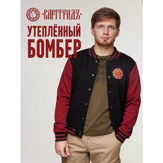 Куртка Варгградъ, размер L, бордовый, черный