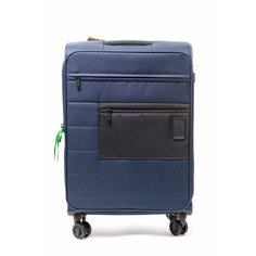 Чемодан Samsonite, 74 л, размер M, синий