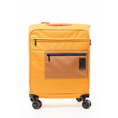 Чемодан Samsonite, 40 л, размер S, ярко-желтый