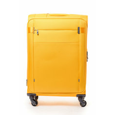 Чемодан Samsonite, 73 л, размер M, желтый
