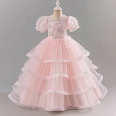 Платье, размер 110, розовый Max Garment