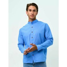 Рубашка RM shopping Базовая коллекция, размер XL, cиний