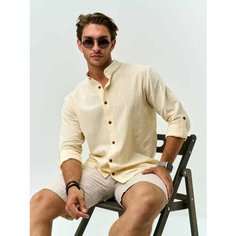 Рубашка RM shopping Базовая коллекция, размер XL, желтый
