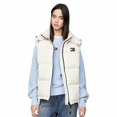 Жилет Tommy Jeans, размер TL, молочный