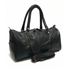 Сумка дорожная Black Buffalo, 30 л, 25х25х50 см, ручная кладь, черный 2
