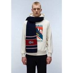 Шарф NAPAPIJRI для мужчин, one size, темно-синий