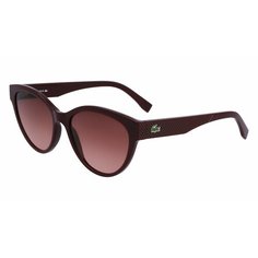 Солнцезащитные очки LACOSTE, бордовый