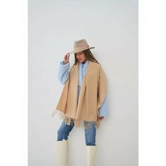 Палантин для женщин, бежевый, желтый, коричневый Project29