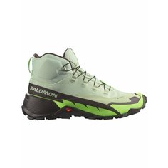Кроссовки Salomon CROSS HIKE MID GTX 2, полнота F, размер 8, зелeный