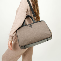 Сумка CityValise, 10 л, 43х28, коричневый