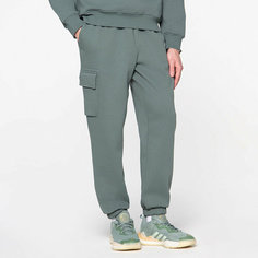 Брюки карго STREET BEAT Jogger Cargo Fleece, размер S, зеленый