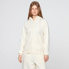 Толстовка STREET BEAT Hoodie Full Zip French Terry, размер XS, , молочный
