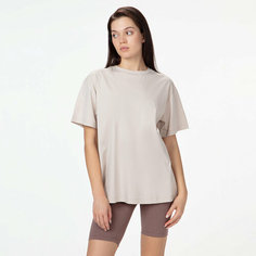 Футболка STREET BEAT Tee Oversize, размер M, бежевый