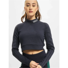 Топ adidas ADIDAS CROPPED LS HN HL0056, размер E30 3XS, cиний