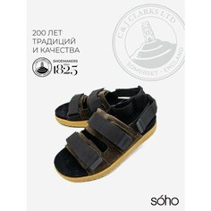 Сандалии Clarks, размер 45, black