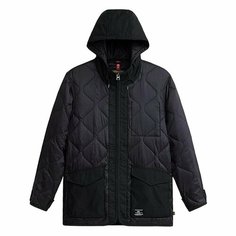 Куртка ALPHA INDUSTRIES Quilted Fishtail Liner, размер M, черный