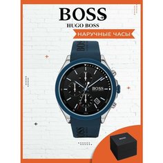 Наручные часы BOSS Velocity, синий