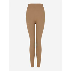Легинсы Matrix MPF Ribbed Seamless Leggings, размер 46, кофейный