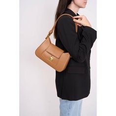 Сумка багет Vael, фактура гладкая, матовая, beige