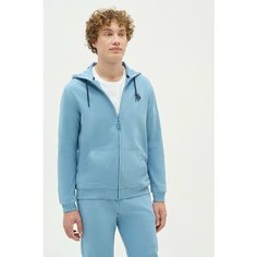 Толстовка U.S. POLO ASSN., размер S, , голубой