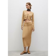 Юбка MANGO JADORE, размер S, золото