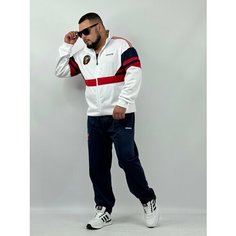 Костюм спортивный , размер 3XL, белый Нет бренда
