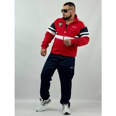Костюм спортивный , размер M, красный Нет бренда