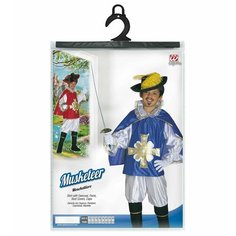 Костюм детский Мушкетер асс. 158см Widmann