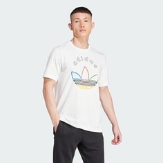 Футболка adidas Originals Graphic, размер XXL INT, белый