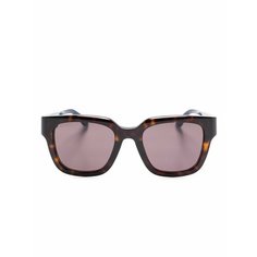 Солнцезащитные очки GUCCI, коричневый