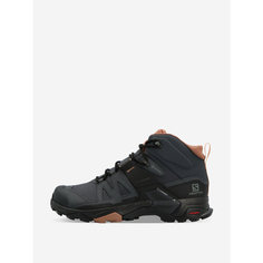 Ботинки хайкеры Salomon X ULTRA 4 MID GTX W, размер UK 6; EUR 39 1/3; USA 7,5; 24,5см (примерно на российский 38*), ebony/mocha mousse/almond cream