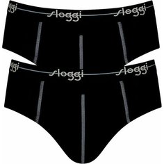 Трусы Sloggi, размер 5, черный/черный
