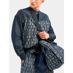 Бомбер Armani Exchange, размер 54 XXL, синий