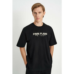 Футболка FINN FLARE, размер 3XL(188-116-106), черный