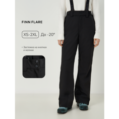 Брюки горнолыжные FINN FLARE горнолыжные брюки, размер 2XL(176-104-110), черный
