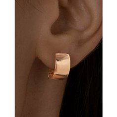 Серьги Ювелир Карат, серебро, 925 проба, золочение, размер 7.3 мм, длина 13.5 см, , золотистый