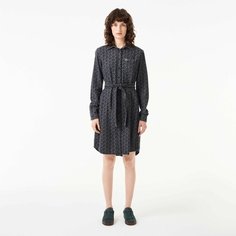 Платье LACOSTE Осень-зима 2024, размер T34, черный