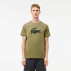 Футболка LACOSTE, размер T5, хаки, Хаки