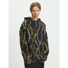 Худи Versace Jeans Couture, размер L, , черный