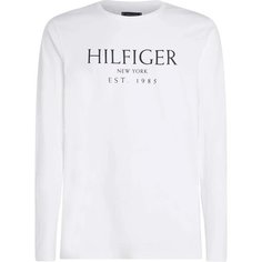 Лонгслив TOMMY HILFIGER, размер 3XL, , белый