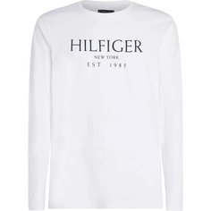 Лонгслив TOMMY HILFIGER, размер L, , белый