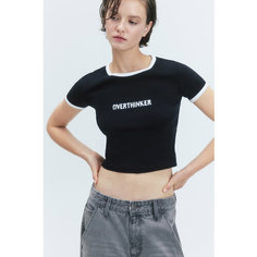Футболка Befree Young, размер XS, черный