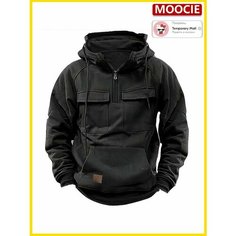 Пуловер MOOCIE, размер 2XL, , черный графит