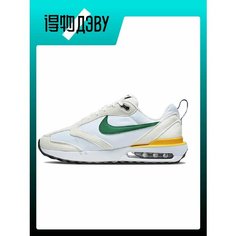 Кроссовки NIKE, размер EU 40.5 стопа (25.5CM), White/Green