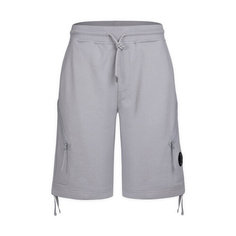 Бермуды C.P. COMPANY Fleece Zipped Pocket, размер L, серый