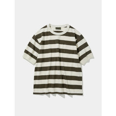 Футболка Uniform Bridge Naval Stripe S/S, размер M, Olive
